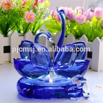 Crystal Swan Adornos Muebles para el hogar Accesorios CS11